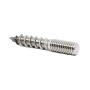 (4pcs) M10X60 Metric Hanger Bolt Stainless Steel with Install Drill Bit by BelMetric HNG10X60SS