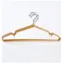 10pcs Random Color 40cm Adult dip Slip-Resistant Metal Hanger Clothes Hanging Hangers for Clothes