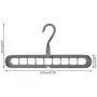 10pcs Random Color 9 Holes Clothes Hanger Plastic Storage Rack Wardrobe Clothing Organizer Coat Hook 10pcs Random Color 9 Holes Clothes Hanger Plastic Storage Rack Wardrobe Clothing Organizer Coat Hook
