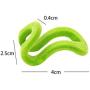 20pcs Random Color Creative Mini Flocking Clothes Hanger Wardrobe Anti-Clip Space Save Clothing Hook for Home or Travel Use