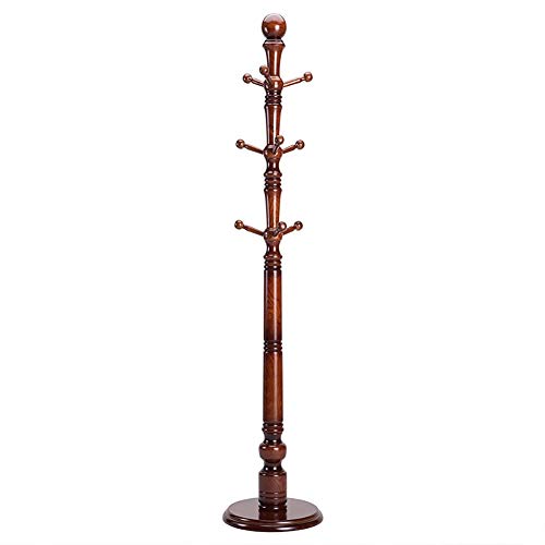 WZP Household Solid Wood Coat European Rack Floor Home Hangers Bedroom Hangers Fashion Hall Rack Clothes Rack Simple