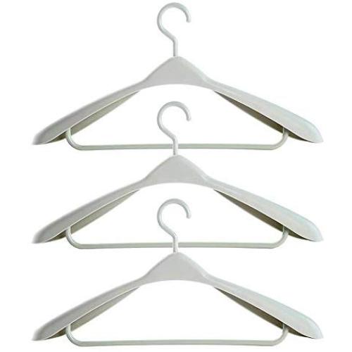 Daliuing Plastic Adult Clothes Hangers Coat Hangers Non-Slip Strong Plastic Clothes Ideal for Delicate Cloth Hanger Daliuing Plastic Adult Clothes Hangers Coat Hangers Non-Slip Strong Plastic Clothes Ideal for Delicate Cloth Hanger