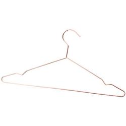 42cm Strong Metal Wire Clothes Hangers Hook Coat Trouser Skirt Holder Bar