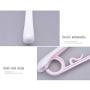 Durable Retractable Hanger Adult Non-Slip Clothes Rack Plastic Seamless Home Hanger (Color : Pink)