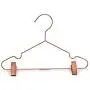 Koobay 12.5" Rose Copper Gold Shiny Steel Wire Coat Clothes Garment Hangers with Pants Bar Fit Closet Hangers (25) Koobay 12.5" Rose Copper Gold Shiny Steel Wire Coat Clothes Garment Hangers with Pants Bar Fit Closet Hangers (25)