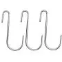 18 Pack ESFUN 4 inch Heavy Duty S Hooks Pan Pot Holder Rack Hooks Hanging Hangers S Shaped Hooks for Kitchenware Pots Utensils Clothes Bags Towels Plants