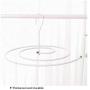 Drying Rack Spiral Shaped Hanger Rotating Quilt Drying Storage Rack Round Quilt Blanket Outside Indoor Clothes Hanger 2pcs