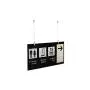 Ceiling Sign Hanger,Aluminum, Display for Large Picture/Billboard/Sign Board/Frame,2 Pack,Silver Ceiling Sign Hanger,Aluminum, Display for Large Picture/Billboard/Sign Board/Frame,2 Pack,Silver