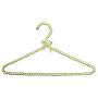 5Pcs Random Color Colorful Fancy Pearl Bow-Knot Clothes Hanger, Non Slip Plastic Wedding Dress Shirts Suits Hanger for Lady Girl