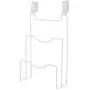Steel Cutting Board Holders Under Cabinet Pot Cover Lid Hanger Rack Kitchen Wiping Cloth Hanger Hook Cabinet Door Pan Spoon Hanging Holder Bathroom Towel Hook Kitchen Shelf Storage Rack Organizer