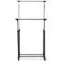 9rit_shop Great Addition Daily Storage Double Adjustable Clothes Hanger with Shoe Rack 9rit_shop Great Addition Daily Storage Double Adjustable Clothes Hanger with Shoe Rack