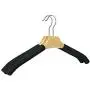 10PCS Durable Solid Wood Clothes Hanger Sponge Household Shops Laundry Holder Random Color 10PCS Durable Solid Wood Clothes Hanger Sponge Household Shops Laundry Holder Random Color