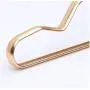 10PC Random Color Cloth Hanger Decoration Durable Antideformation Aluminium Alloy Closet Adult Skirt Dress Clothing Towel Rack Closet Space Saver