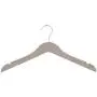 SAASNY Standard Plastic Hangers,20 Brown 38cm Plastic Non Slip 2 Notched Clothes Coat Garment Top Dress Hangers for Drying and Storage SAASNY Standard Plastic Hangers,20 Brown 38cm Plastic Non Slip 2 Notched Clothes Coat Garment Top Dress Hangers for Drying and Storage