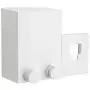 LE Perforation-Free Invisible Clothesline, Retractable Indoor and Outdoor Retractable Clothes Hanger - White