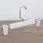 WZP Hanger,Household Drying Rack Pants Clip Drying Clothes Hook,Plastic Non-Slip Pants Clip Skirt Clip Hanger Easy to Clean/White/As Shown WZP Hanger,Household Drying Rack Pants Clip Drying Clothes Hook,Plastic Non-Slip Pants Clip Skirt Clip Hanger Easy to Clean/White/As Shown