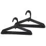 Light Weight Plastic Adult Cloth Hangers Black ? 16 Ct Light Weight Plastic Adult Cloth Hangers Black ? 16 Ct