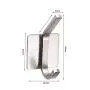 Adhesive Hooks Heavy Duty Wall Hooks Towel Hanger Stainless Steel Waterproof Utility Hooks Hanger for Coat Key Hat Bag - Bathroom Kitchen Home(4 Packs) Adhesive Hooks Heavy Duty Wall Hooks Towel Hanger Stainless Steel Waterproof Utility Hooks Hanger for Coat Key Hat Bag - Bathroom Kitchen Home(4 Packs)