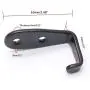 Flyisland Wall Hooks 8 Pcs, Coat Hooks Garage Hook Wall Mounted Hat Hangger Hooks Robe Hook Single Coat Hanger Heavy Duty (8 Pack, Black) Flyisland Wall Hooks 8 Pcs, Coat Hooks Garage Hook Wall Mounted Hat Hangger Hooks Robe Hook Single Coat Hanger Heavy Duty (8 Pack, Black)
