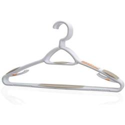 neatfreak A06000012X5WJ Deluxe Swivel Clothes Hangers White/Sand Pebble 5 Pack