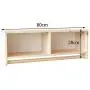 COAT RACK Wall-Mounted Solid Wood, Double-Deck Hall Wall Hanger, Clothes Rail, Porch Bedroom Bathroom COAT RACK Wall-Mounted Solid Wood, Double-Deck Hall Wall Hanger, Clothes Rail, Porch Bedroom Bathroom
