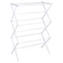 Foldable Clothes Drying Laundry Rack - Stainless Drying Clothes Rack - Portable Rolling Drying Rack for Laundry Baby Clothes Drying Hangers Rack, Stainless Drying Racks for Laundry