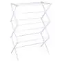 Foldable Clothes Drying Laundry Rack - Stainless Drying Clothes Rack - Portable Rolling Drying Rack for Laundry Baby Clothes Drying Hangers Rack, Stainless Drying Racks for Laundry