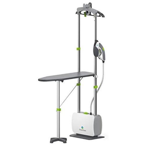 Steamfast SF-580 Professional Dual-Use Iron and Garment Steamer with 33.8-Ounce Water Tank, Built-In Ironing Board and Garment Hanger