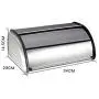 Hli-SHJHsmu Stainless Steel Bread Boxes Storage Bin Kitchen Cake Food Container Bread Holder Kitchen Tool Hli-SHJHsmu Stainless Steel Bread Boxes Storage Bin Kitchen Cake Food Container Bread Holder Kitchen Tool