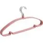 5 Non-Slip Frosted Hangers Non-Slip Clothes Racks,Pink