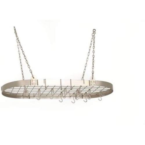 Old Dutch 122SN Pot Rack, 36" x 18", Satin Nickel