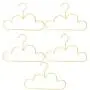 Cabilock 5 Pcs Non Slip Clothes Hangers Metal Hangers for Coat Dress Skirt Cloth Hanger for Children Cabilock 5 Pcs Non Slip Clothes Hangers Metal Hangers for Coat Dress Skirt Cloth Hanger for Children