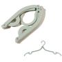 LHIABNN 10 PCS Travel Cloth Hanger,Retractable Plastic Clothing Hangers,Portable Folding Hangers for Home/Travel LHIABNN 10 PCS Travel Cloth Hanger,Retractable Plastic Clothing Hangers,Portable Folding Hangers for Home/Travel