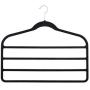 Iddefee Clothes Hanger Pants Hanger Multifunction Heavy Duty Hangers Thin Space Suit Hangers Saving for Everyday Standard Use Hangers Suit Clothes Hangers 10 Pack Pants Hangers