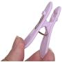 Yutang Portable Folding Clothes Hangers Travel Accessories Foldable Clothes Drying Rack for Drying Clothes Towels Underwear (Green)