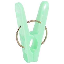 Mokylor 20Pcs Convenient Plastic Laundry Clothes Pins Hangers Spring Clamp Clips Sock Clips