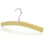 HANGERWORLD 20 Natural Wooden 11.8inch Kids Cresent Shaped Notched Coat Clothes Garment Hangers Baby Toddler HANGERWORLD 20 Natural Wooden 11.8inch Kids Cresent Shaped Notched Coat Clothes Garment Hangers Baby Toddler