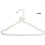 10 Pcs Colorful Fancy Pearl Bow-Knot Clothes Hanger with Notches, Non Slip Plastic Wedding Dress Sun-top Hanger for Lady Girl Random Color