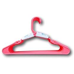 Room Essentials Adult Hangers Neon Pink - 18 Count