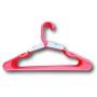 Room Essentials Adult Hangers Neon Pink - 18 Count