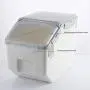 FOONEE Rice Storage Container 15kg, Big Containers with Lids for Storage Rice, Sealed Moisture-Proof Storage Box, Rice Bucket Bulk Storage Air-Tight Large, Grain Storage Containers Large
