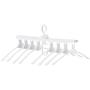 Royall 8 in 1 Magic Clothes Hanger Multi-Layer Foldable Plastic Hangers Folding Hangers Space Saving Hangers