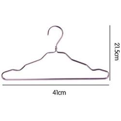 YOYOHOT 5Pcs Clothes Hangers Aluminum Alloy Thicker Drying Racks Home Clothes Hanger Seamless Non-Slip, No Sharp Edges, Resisting Wear and Tear