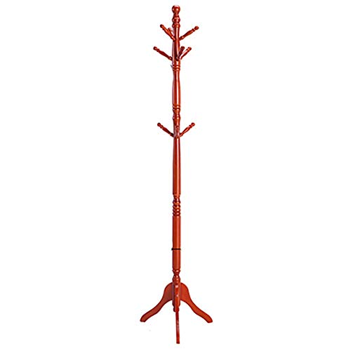 WZP Household Coat Rack Creative European-Style Floor Solid Wood Indoor Simple Hanger Simple Clothes Storage Rack Bedroom