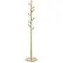 XuYuanjiaShop Free Standing Coat Rack Solid Wood Coat Rack Indoor Bedroom Office Hanger Multi-Hook Drying Clothes Rack Entryway Coat Hanger Stand