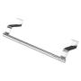 Bathroom Towel Holders Stainless Steel Hanging Bar Rail Drawer Tower Holders Storage Holder Over Door Hanger Cabinet Kitchen Bathroom(Short)