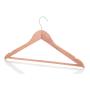 Neaties American Cedar Wood Hangers with Notches and Bar for Fresh Closet, 24pk