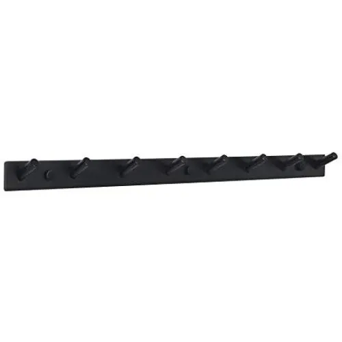 WEBI Coat Rack Wall Mounted,Coat Hanger Wall Mount,Hook Rack/Rail,8 Hooks for Hanging Backpack,Jacket,Clothes,Black WEBI Coat Rack Wall Mounted,Coat Hanger Wall Mount,Hook Rack/Rail,8 Hooks for Hanging Backpack,Jacket,Clothes,Black