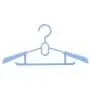 zhuygba Children Drying Rack, Multi-Functional Telescopic Non-Slip Thicken Plastic Clothes Hangers Ideal for Everyday Use, Clothing Hangers, Standard Hangers,1Pcs(Blue)