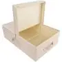 iwill CREATE PRO Fabric Folding Storage Boxes with Lid, Closet Storage Basket for Underpants, Scarves etc, Beige